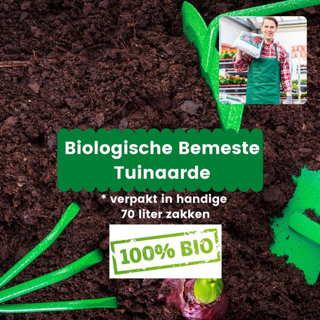 Biologische bemeste tuinaarde 1470 liter (21 x 70 liter)